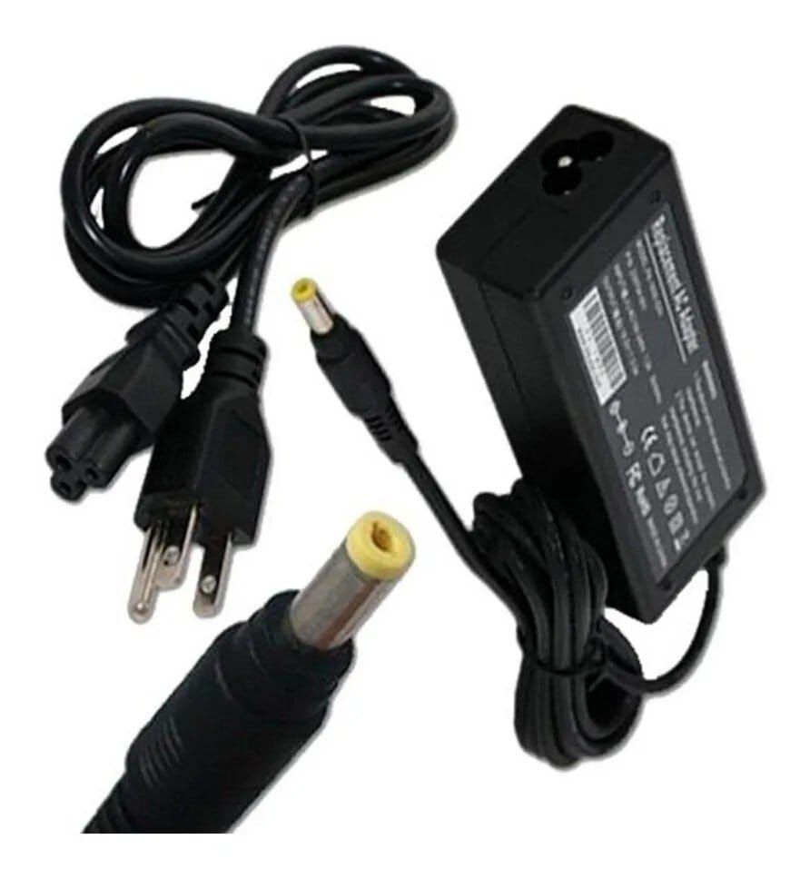 Cargador portátil HP punta amarilla 18.5v 3.5a