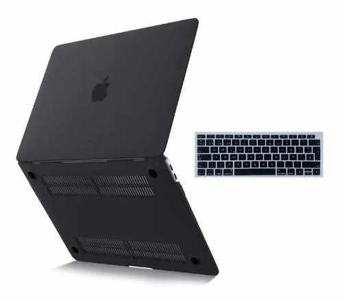 Carcasa Macbook Air 13 Pulgadas Negra + Teclado + Tapones