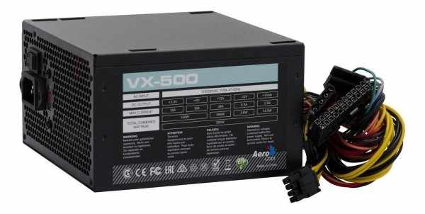 Fuente De Poder Para Pc Aerocool Advanced Vx-500w 500w