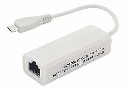 Adaptador Usb Tipo C A Rj45 Ethernet Lan Red Mac Win