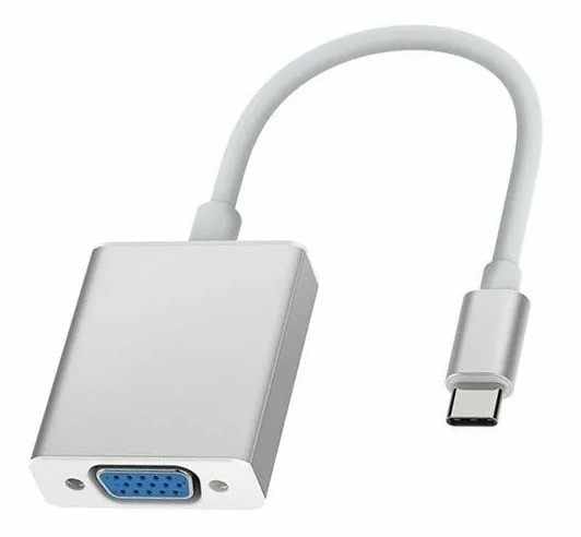 Convertidor Adaptador Cable De Tipo C  A Vga