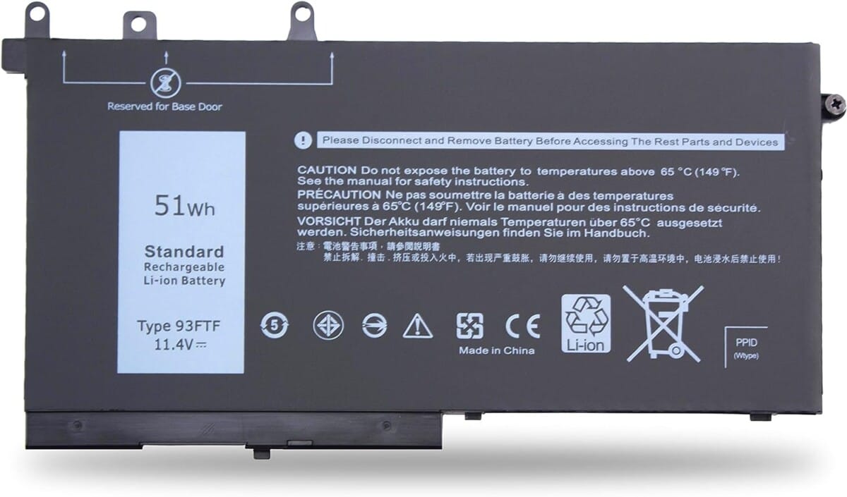 Bateria Para Portatil Dell PREMIUM Latitude TYPE 93FTF