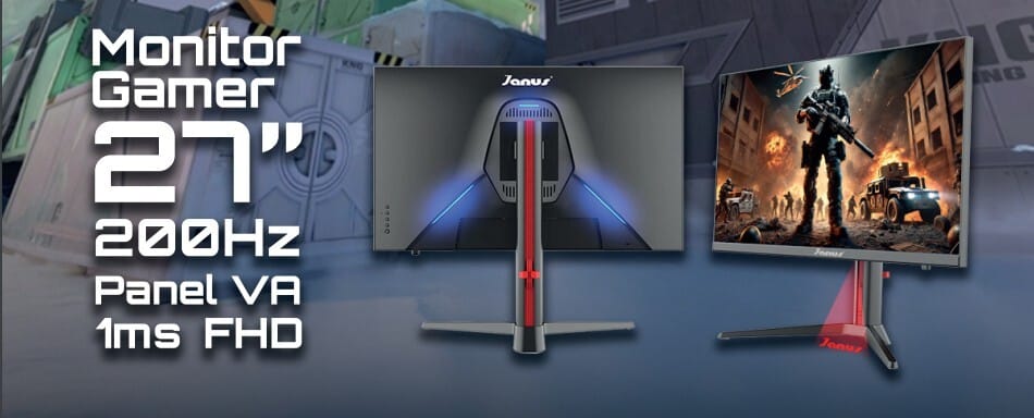 Monitor Janus de 27 200mhz gamer