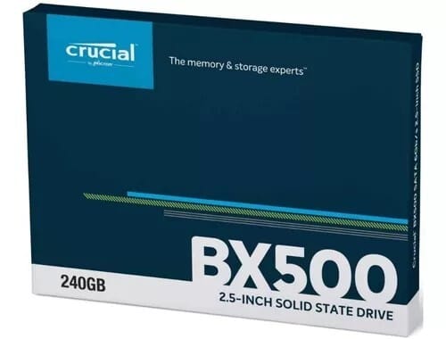 UNIDAD DE ESTADO SOLIDO SSD SATA 2.5 1TB CRUCIAL BX500
